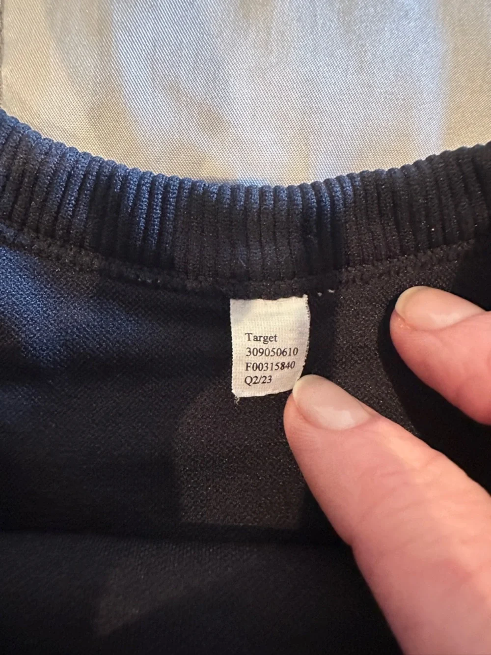 Target Black Ribbed Sporty Bralette - Picture 4 of 5